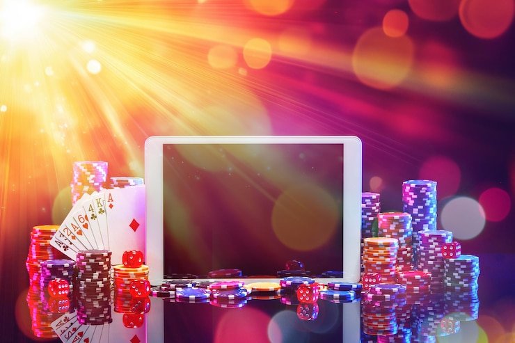 Tampilan antarmuka permainan Galactic Gems di semesta88 menampilkan gulungan slot dan layanan dukungan pelanggan